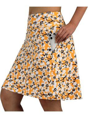 Knee Length Skorts with Pockets for Golf & Tennis - Women's 20" Athletic Skirt